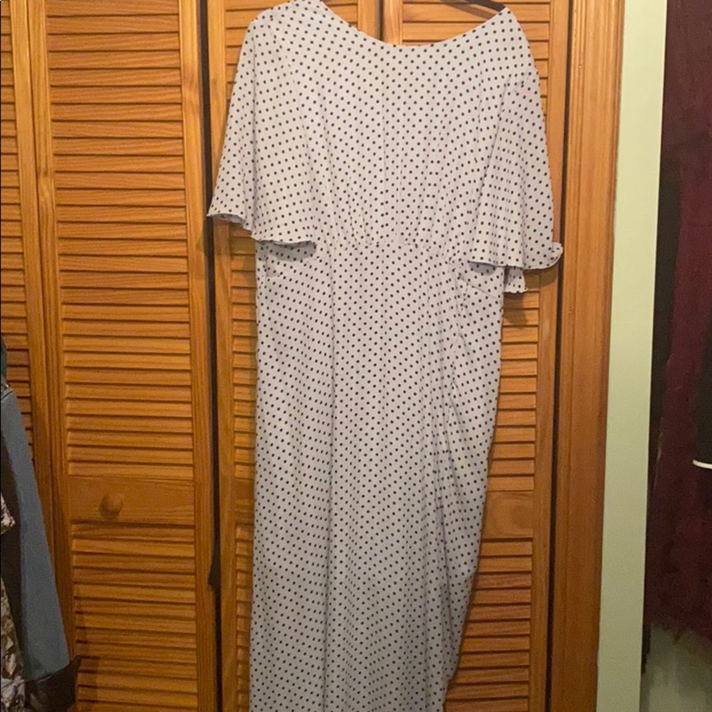 target polka dot dolman sleeve dress